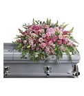 Beautiful Memories Casket Spray from Boulevard Florist Wholesale Market